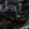Площадка под лебедку в передний штатный бампер Toyota FJ Cusier