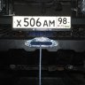 Площадка под лебедку в передний штатный бампер Toyota FJ Cusier