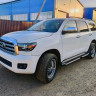 Силовые пороги листовые Toyota Sequoia (2007-2017)