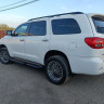 Силовые пороги листовые Toyota Sequoia (2007-2017)
