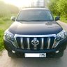 Передний силовой бампер Toyota Prado 150