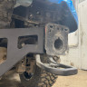 Площадка под лебедку в передний штатный бампер  Dodge Ram 1500 Crew Cab (5 поколение) (18-24)
