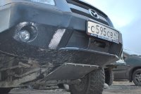 Защита днища силовая Mazda BT-50 (радиатора, редуктора, кпп, раздатки)
