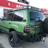 Силовой бампер на Land Cruiser 105