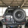 Силовой бампер задний Toyota Land Cruiser 105