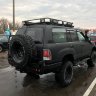 Силовой бампер на Land Cruiser 105