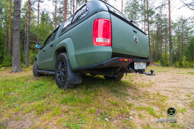 Силовой бампер задний c защитой крыльев Volkswagen Amarok  