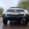 Силовой бампер передний для Volkswagen Touareg 2 (2010-2014)