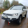 Силовой бампер передний для Volkswagen Touareg 2 (2010-2014)