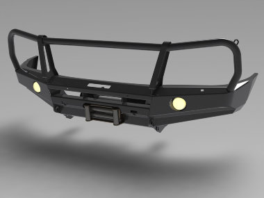 Силовой бампер передний Toyota Land Cruiser 105 (Серия С)