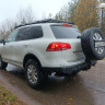 Силовой бампер задний для Volkswagen Touareg 2 (2010-2014)