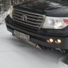 Силовой бампер передний Toyota Land Cruiser 200 с 2012 до 2016 (серия Л)