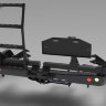 Силовой бампер задний Toyota Land Cruiser 200