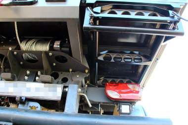 Лестница в кузов Bremach T-Rex Double Cab 