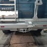 Задний силовой бампер Land Cruiser 76