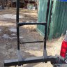 Задний силовой бампер Land Cruiser 76