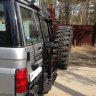 Задний силовой бампер Land Cruiser 76