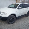 Силовые пороги листовые для Mitsubishi Pajero Sport 2
