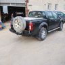 Силовой бампер задний Nissan Navara  