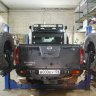 Силовой бампер на Nissan Navara D40
