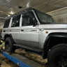 Силовые пороги Toyota Land Cruiser 76 (5 дверей)
