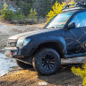 железный бампер Land Cruiser 100