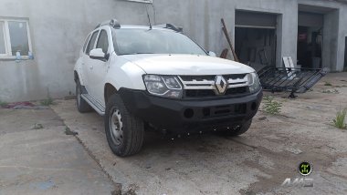 Силовой бампер передний Renault Duster серия "Профессионал"
