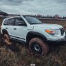 Силовые пороги для Land Cruiser 200