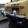 Силовой бампер передний Mercedes Benz Unimog U435/1300L