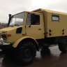 Силовой бампер передний Mercedes Benz Unimog U435/1300L