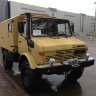Силовой бампер передний Mercedes Benz Unimog U435/1300L