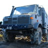 Силовой бампер передний Mercedes Benz Unimog U435/1300L