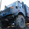 Силовой бампер передний Mercedes Benz Unimog U435/1300L