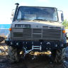 Силовой бампер передний Mercedes Benz Unimog U435/1300L