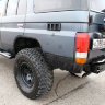Силовые пороги Toyota Land Cruiser Prado 78