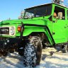 Силовой бампер передний Toyota Land Cruiser 40 (серия С)