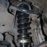 Усиленная подвеска Toyota Land Cruiser 200 (задние прогрессивные пружины и передние регулируемые стойки)