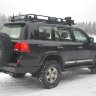 Усиленная подвеска Toyota Land Cruiser 200 (задние прогрессивные пружины и передние регулируемые стойки)