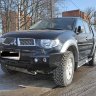 Силовой бампер передний Mitsubishi L200 IV Triton (2006-2013) (серия Л)