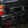 Силовой бампер задний Mitsubishi L200 III рестайлинг