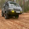 Силовой бампер передний Mitsubishi Delica (1986-1999)