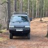 Силовой бампер передний Mitsubishi Delica (1986-1999)
