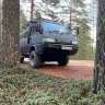 Силовой бампер передний Mitsubishi Delica (1986-1999)