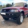 Силовой бампер передний MITSUBISHI Pajero sport I / montero sport (серия Л)