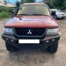 Силовой бампер передний MITSUBISHI Pajero sport I / montero sport (серия Л)