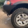 Силовой бампер передний MITSUBISHI Pajero sport I / montero sport (серия Л)