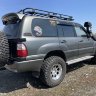 Силовые пороги для Land Cruiser 100, Lexus LX470