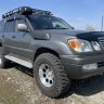 Силовые пороги для Land Cruiser 100