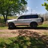 Калитка запасного колеса для Land Cruiser 100