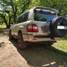 Калитка запасного колеса для Land Cruiser 100